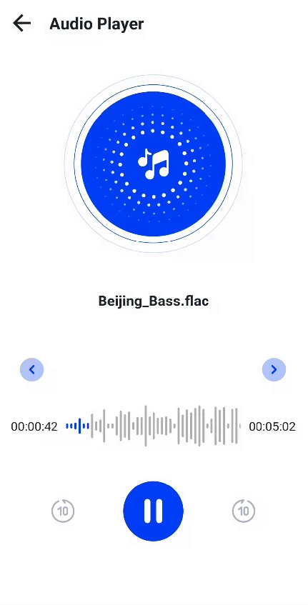 Upload UI Screenshot