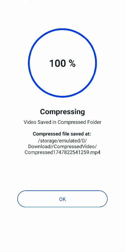Upload UI Screenshot