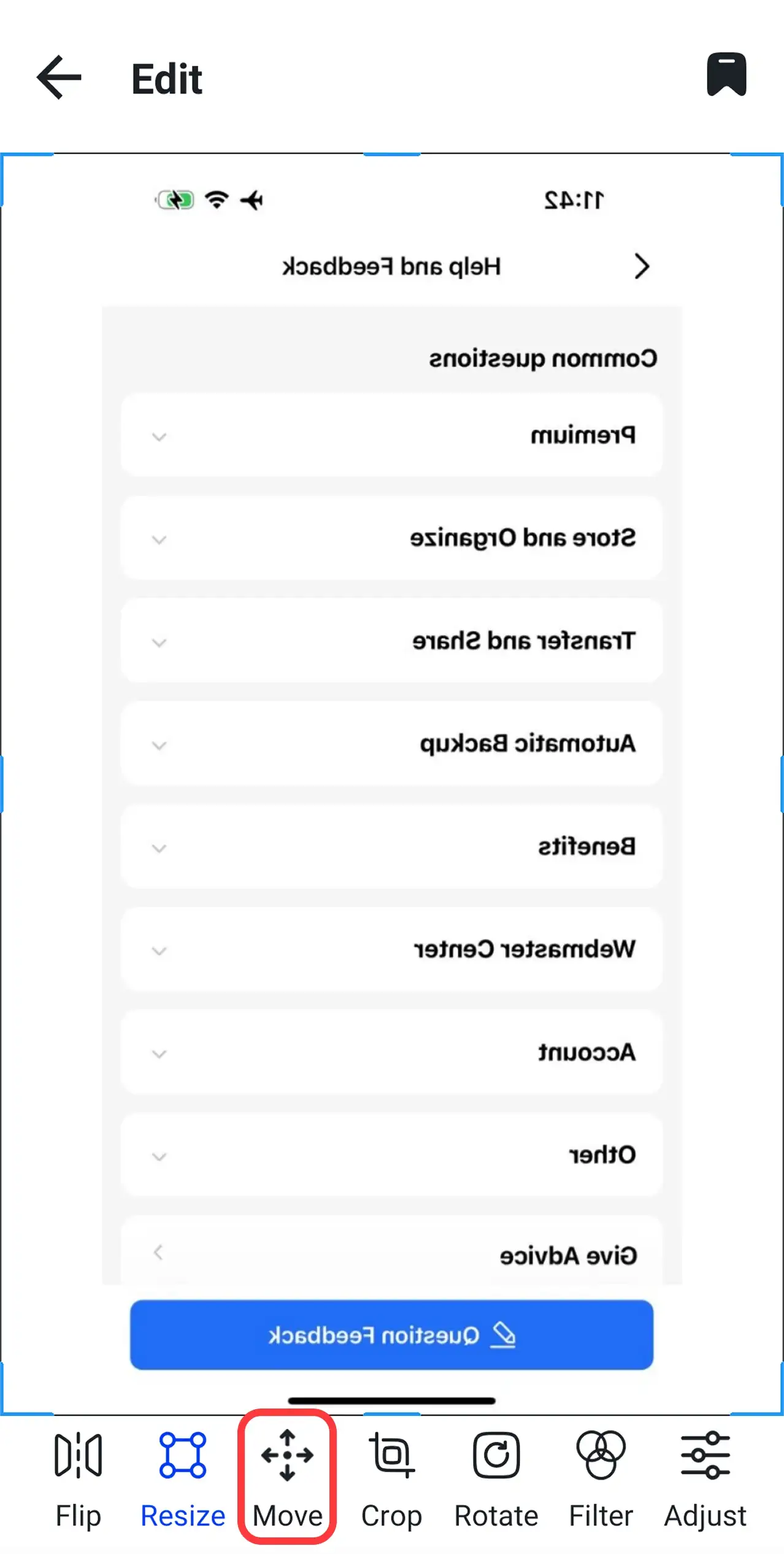 Upload UI Screenshot
