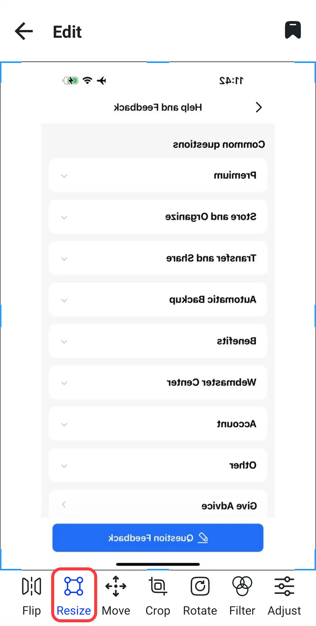 Upload UI Screenshot