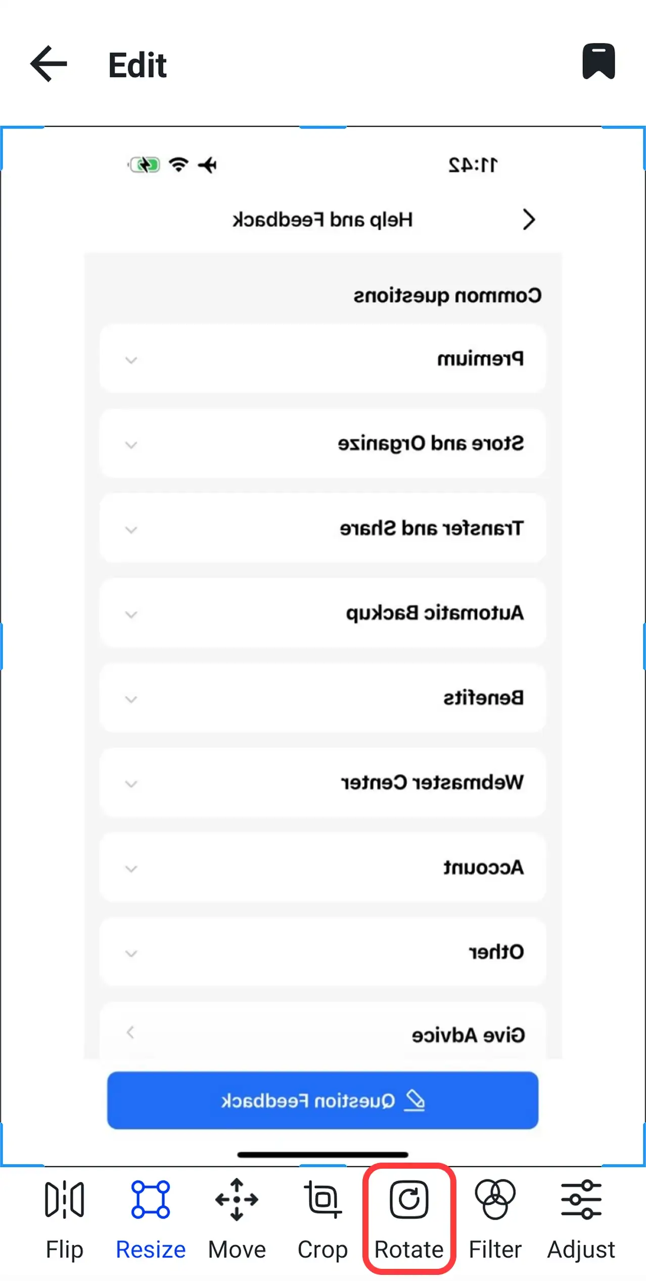 Upload UI Screenshot